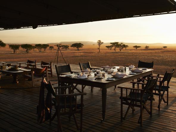 Singita Sabora Tented Camp - Dining 